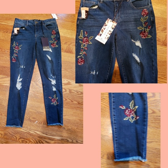 🆕️NWT ONE5ONE  Skinny ankle jeans - Picture 5 of 8